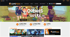 Desktop Screenshot of gamepedia.com